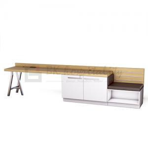 Expansive Linear Desk (Bloom/Revive)